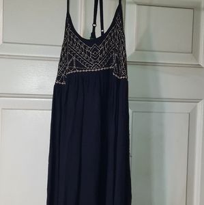 O'Neill criss cross spaghetti strap tank